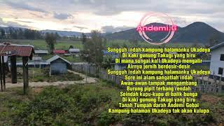 Lagu Cipta Andemi Gobai Tentang Kampung Halaman Ukadeya Tercinta