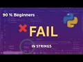 Master Python Strings for Beginners | Indexing &amp; Slicing Explained Clearly.