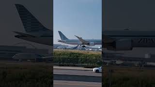 Zipair 787-8 &amp; Delta 100 years livery A350-900 #avation #delta #speciallivery