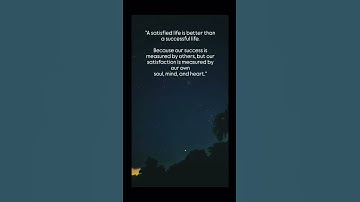 The Art of True Fulfillment:Redefining Success on Your Own Terms #ytshorts #shortvideo #motivation