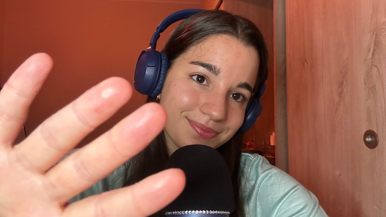 ASMR TOCO TU CARITA Y VISUALES ~ mouth sounds