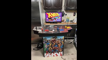 4 player pedestal arcade with big box