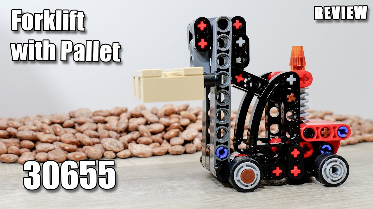 LEGO 30655 Review & Speedbuild | LEGO Technic Forklift with Pallet | Showcase | LEGO Technic 2023