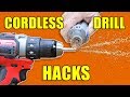 5 Quick Cordless Drill Hacks: Woodworking Tips and Tricks