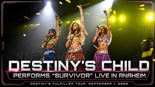 Destiny's Child Performs 'Survivor' Live in Anaheim | Destiny's Fulfilled Tour, September 1, 2005