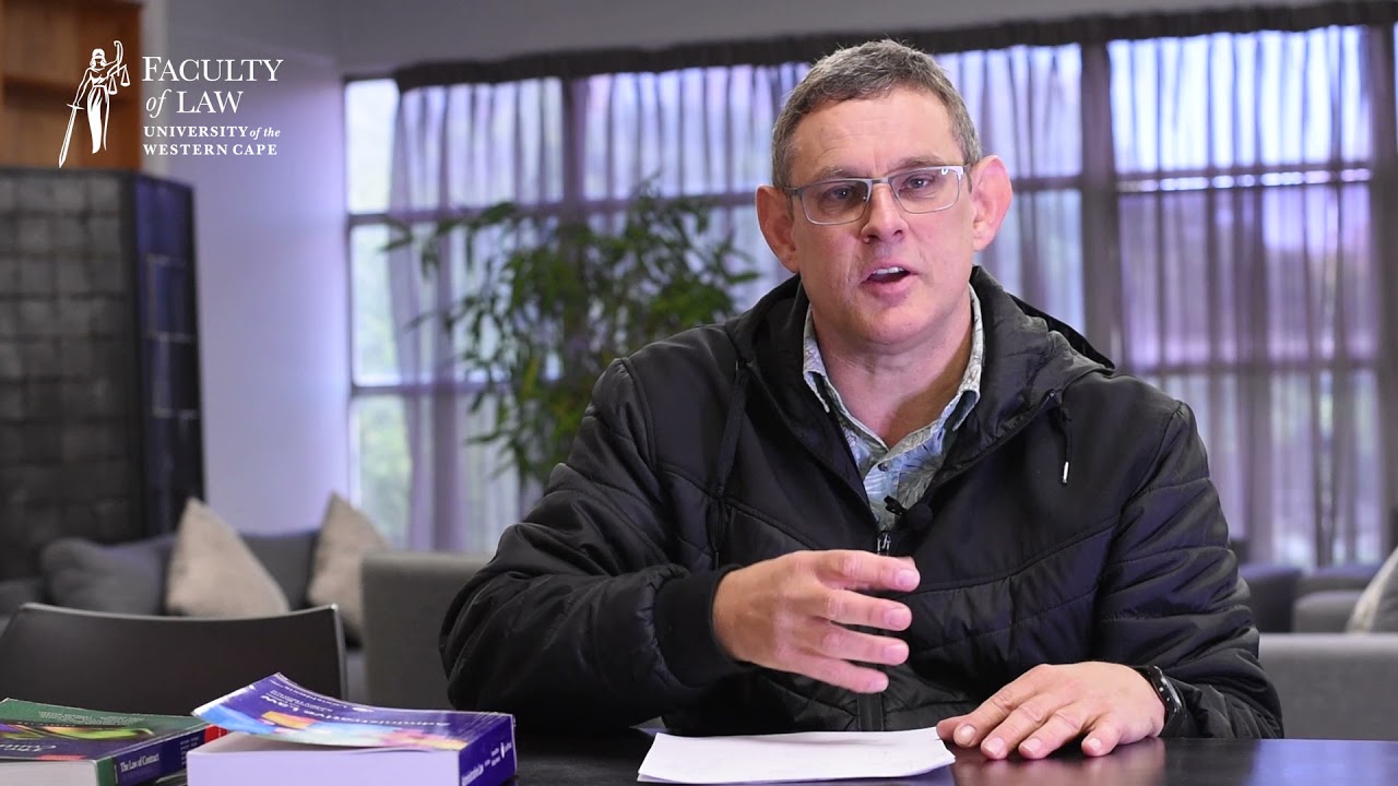 Faculty of Law Degree Programmes by Professor Wessel Le Roux