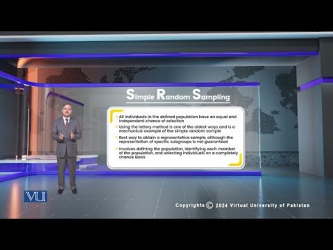 Simple Random Sampling | Research Methods in Education | EDU407_Topic114