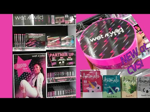 I Spotted New WET N WILD Makeup,Glitter Masks&More @CVS +New Animal Face Masks |Vlog 2019