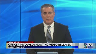 Bath Township police release body camera footage of officer-involved shooting
