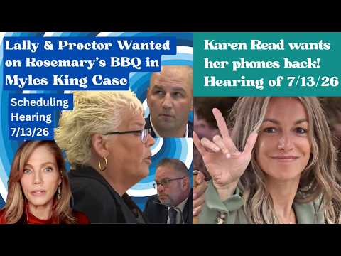 AJ IS BACK! 4 Hearings💥Myles King & Karen Read in Norfolk; Sarah Grace Patrick & Lindsay Clancy
