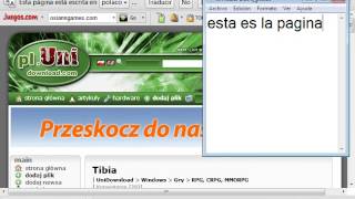 Como Descargar Tibia 8.6 xD WAR LA PAGINA ESTA EN LA DESCRICION