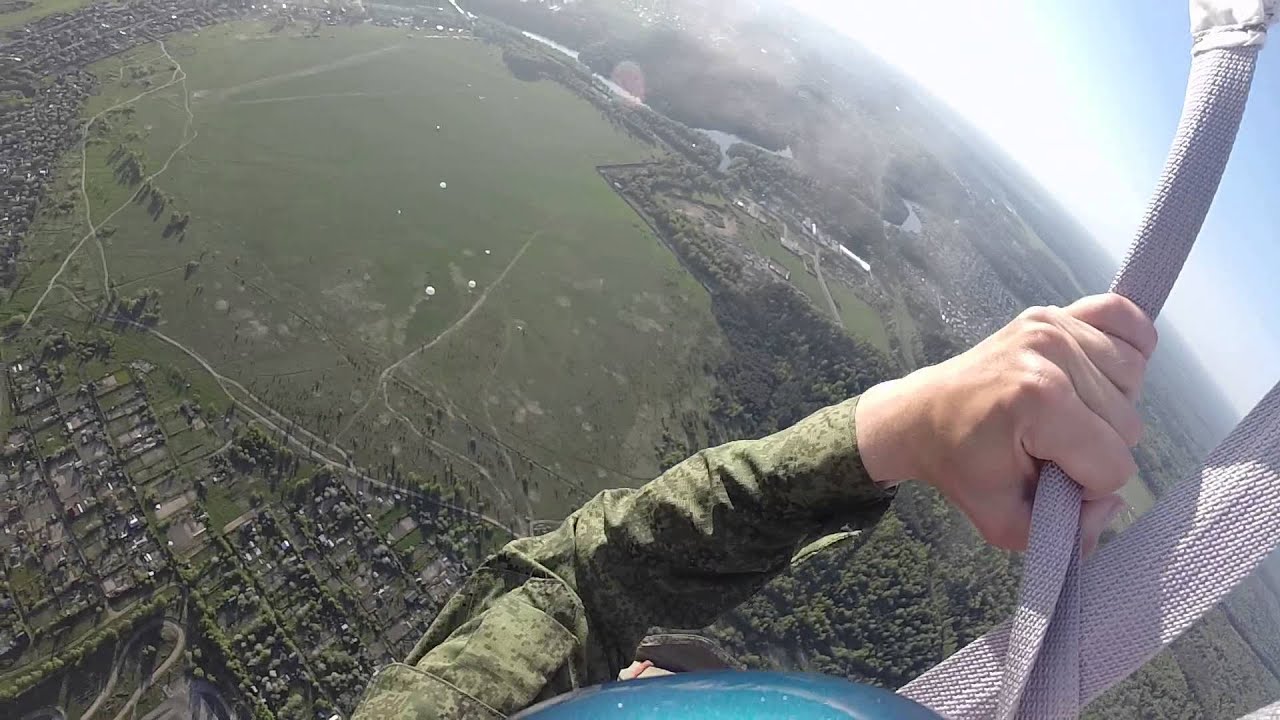 Мой первый прыжок с парашютом 18.05.2014