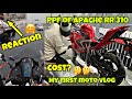 Ppf of apache rr310  total cost of ppfmy first motovlog galaxycarcare ppf ceramicfilm