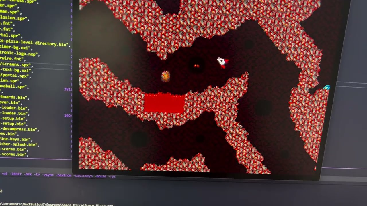 Space Pizza (ZX Spectrum Next) WIP - YouTube