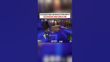 Interesting interaction with doorman and sinclair