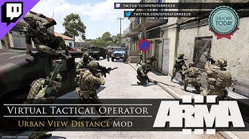 Urban View Distance Mod for Arma 3 - More FPS Optimization for CQC Combat in Towns