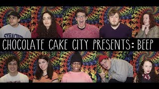 The intro video for chocolate cake city's february 2018 show, beep.