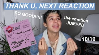 ARIANA GRANDE THANK U, NEXT REACTION / FIRST LISTEN chords