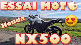 Test of the Honda NX500 It replaces the best, only better!