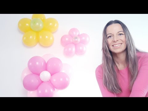 Video: Hoe Maak Je Bloemen Van Ballonnen