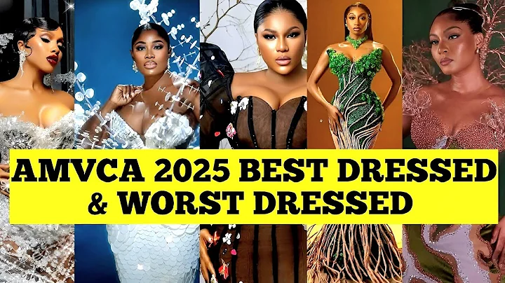AMVCA 2025 BEST & WORST DRESSED CELEBS | AMVCA 11 RED CARPET #amvca2025