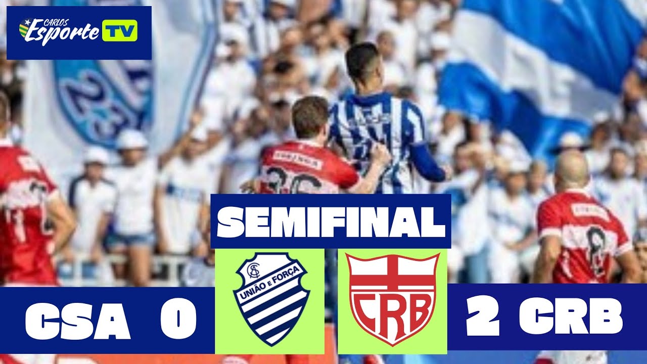 CSA X CRB.  SEMIFINAL do campeonato Alagoano 2026. Gols e melhores momentos. 