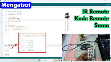 Tutorial Cara Mengatasi Kode Pada Sensor IR Remote Arduino Error / Jika Ditekan Kodenya Sama