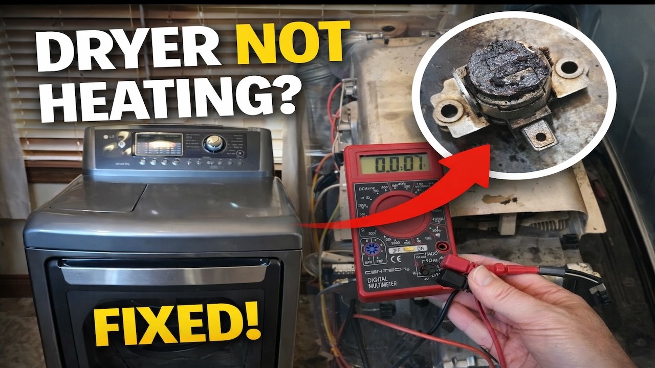 How to Fix Your LG Dryer That's not Heating Up
