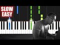 John Legend - All of Me - SLOW EASY Piano Tutorial by PlutaX