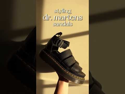 styling dr. martens platform sandals