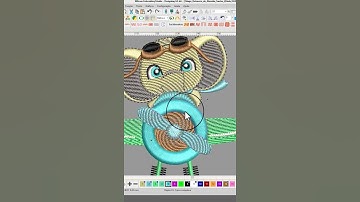 Ferramenta para curvatura no Wilcom #ebordados #wilcom #bordado #bordar #matrizdebordado