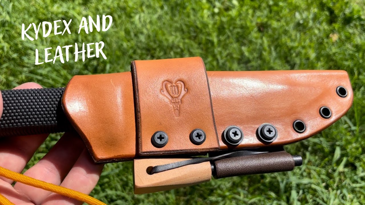 Is This the Best Bushcraft Knife Sheath? Cold Steel SRK San Mai YouTube