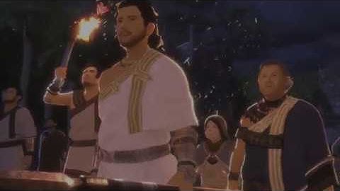 The Last Guardian - Part 10: Trico Locates & Kidnaps The Boy From His Village & Flies Away Cutscene