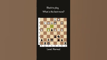 Black to Play & Win | This Simple Chess Puzzle Has a Brilliant Hidden Trick