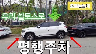 평행주차를 못하는 셀토스오너는 보세요