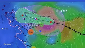 Bão số 1 tiếp tục suy yếu, cách Móng Cái 100 km