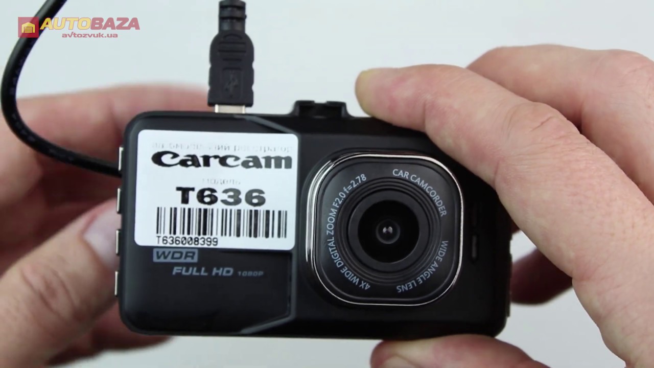 Автомобильный видеорегистратор carcam q6