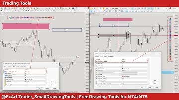 @FxArt.Trader Small Drawing Tools 2025  for MetaTrader 4 / MetaTrader 5