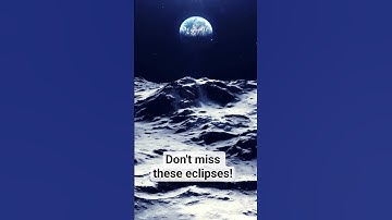 Don’t Miss These Eclipses! When & Where in 60s #science #facts #eclipse #solareclipse #Eclipse2026
