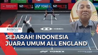 Setelah 30 Tahun, Indonesia Akhirnya Juara Umum All England 2024