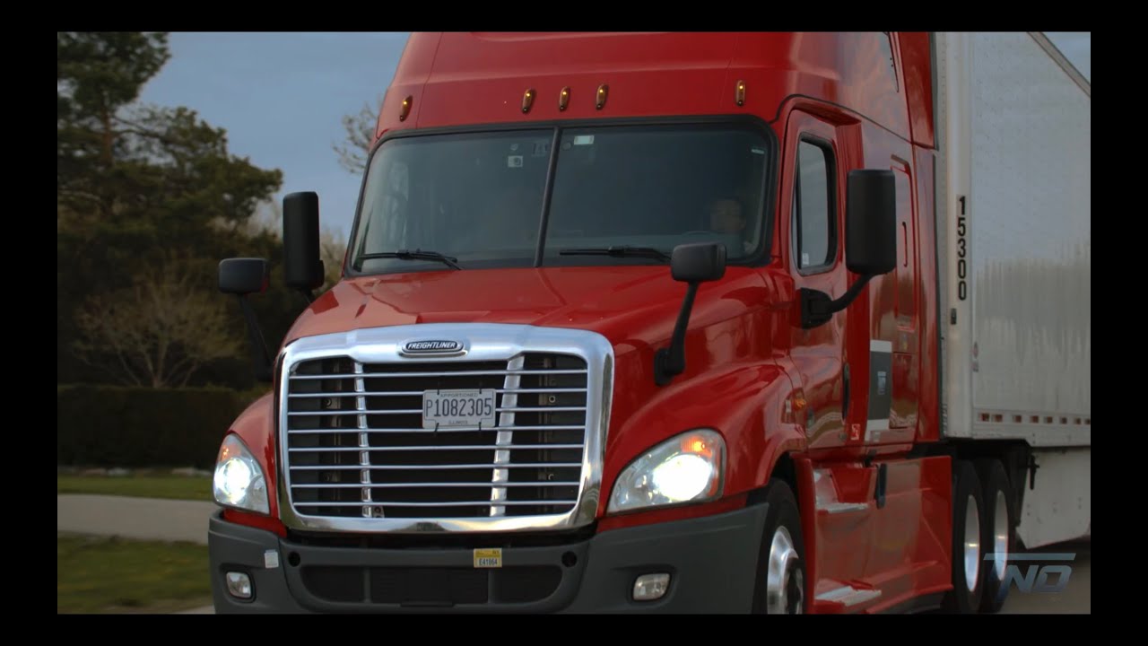 TNO Trucking - commercial video. English voice over.