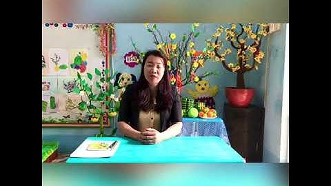 Vẽ và tô màu củ cà rốt - GV Đào Hoa Phượng - Trường mầm non Đồng quế, Sông Lô, Vĩnh Phúc