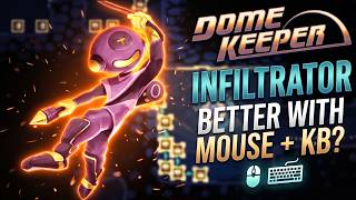 Broken Comms challenge with Infiltrator Mouse + KB in Dome Keeper: Lost Keepers