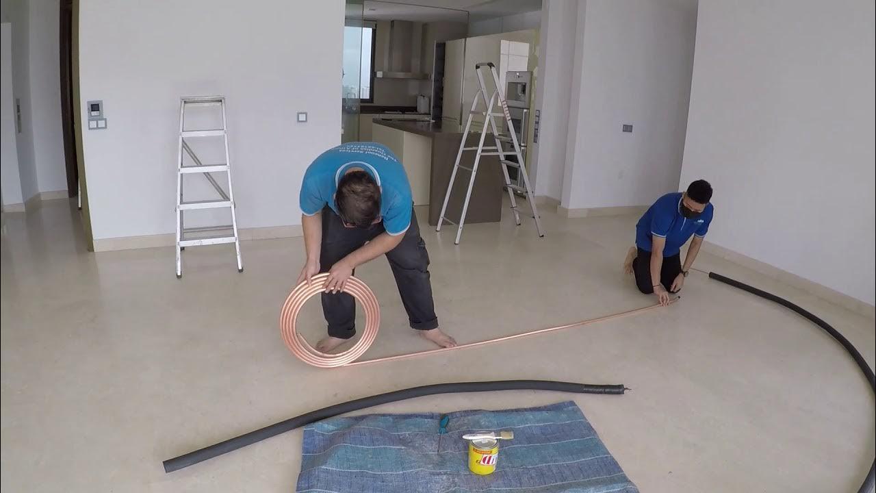 Meyersuites condominium Change aircon concealed piping using the best