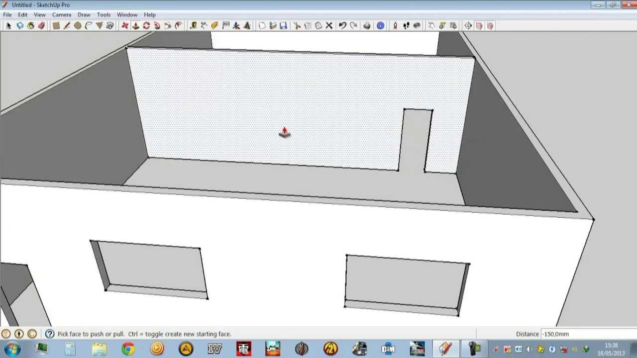 Tutorial Google Sketchup LENGKAP Untuk Pemula Membuat Rumah