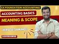 CA Foundation Accounts 🔥 | Accounting Process | Meaning and Scope of Accounting | Unit 1 (Video 5)