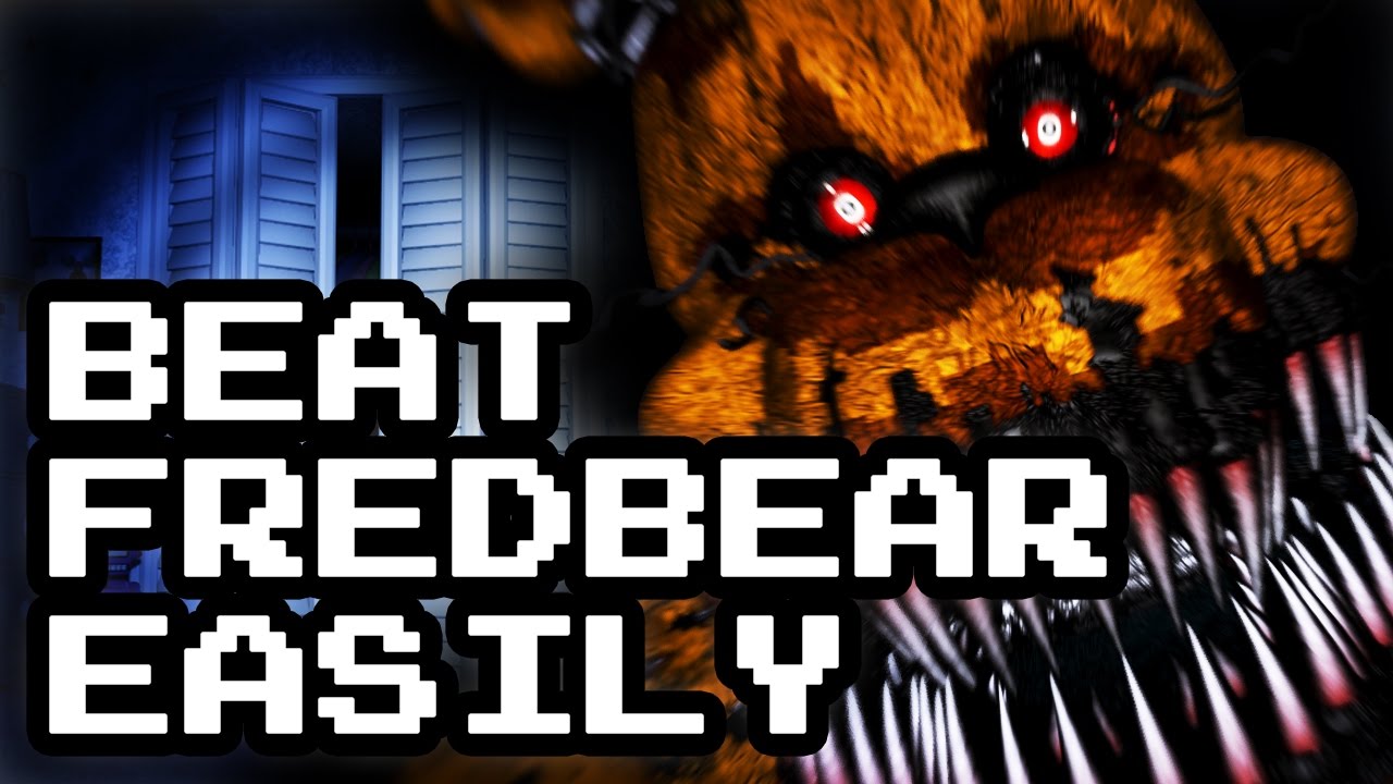 PSA: HOW TO BEAT NIGHT 5/FREDBEAR  Five Nights at Freddy's 4 