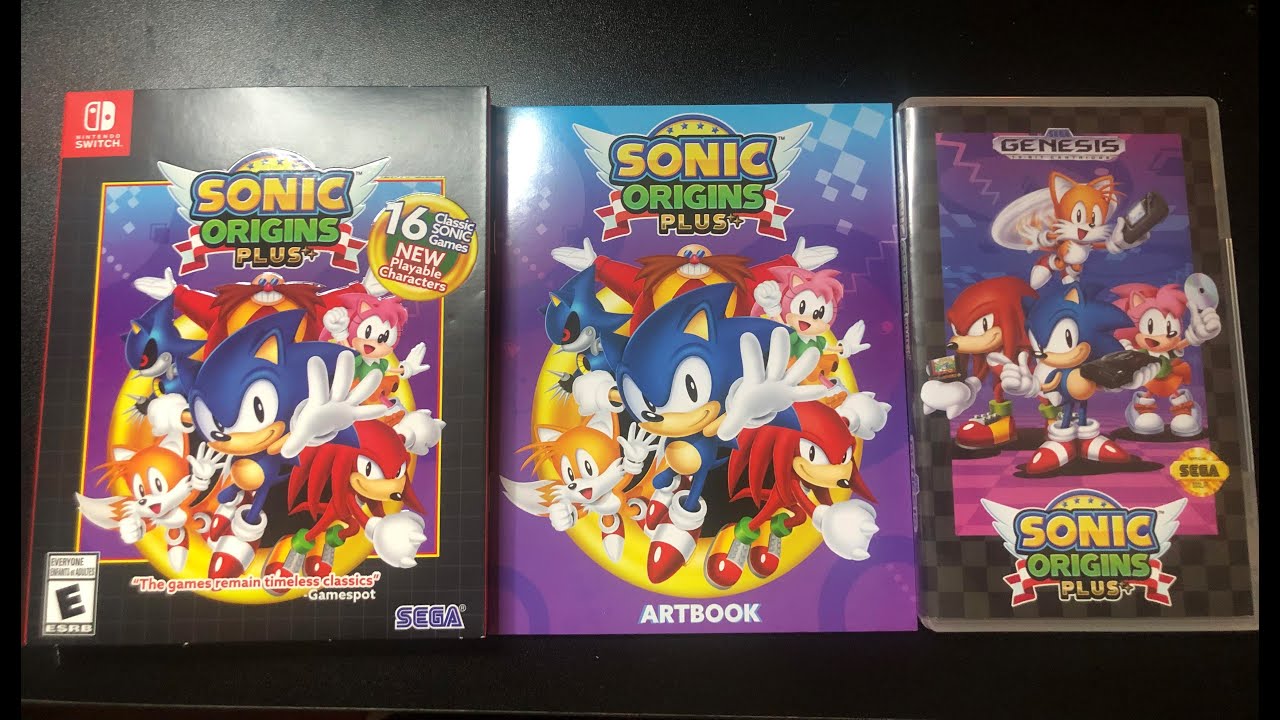 Sega Shows Off Sonic Origins Plus Physical Edition Covers