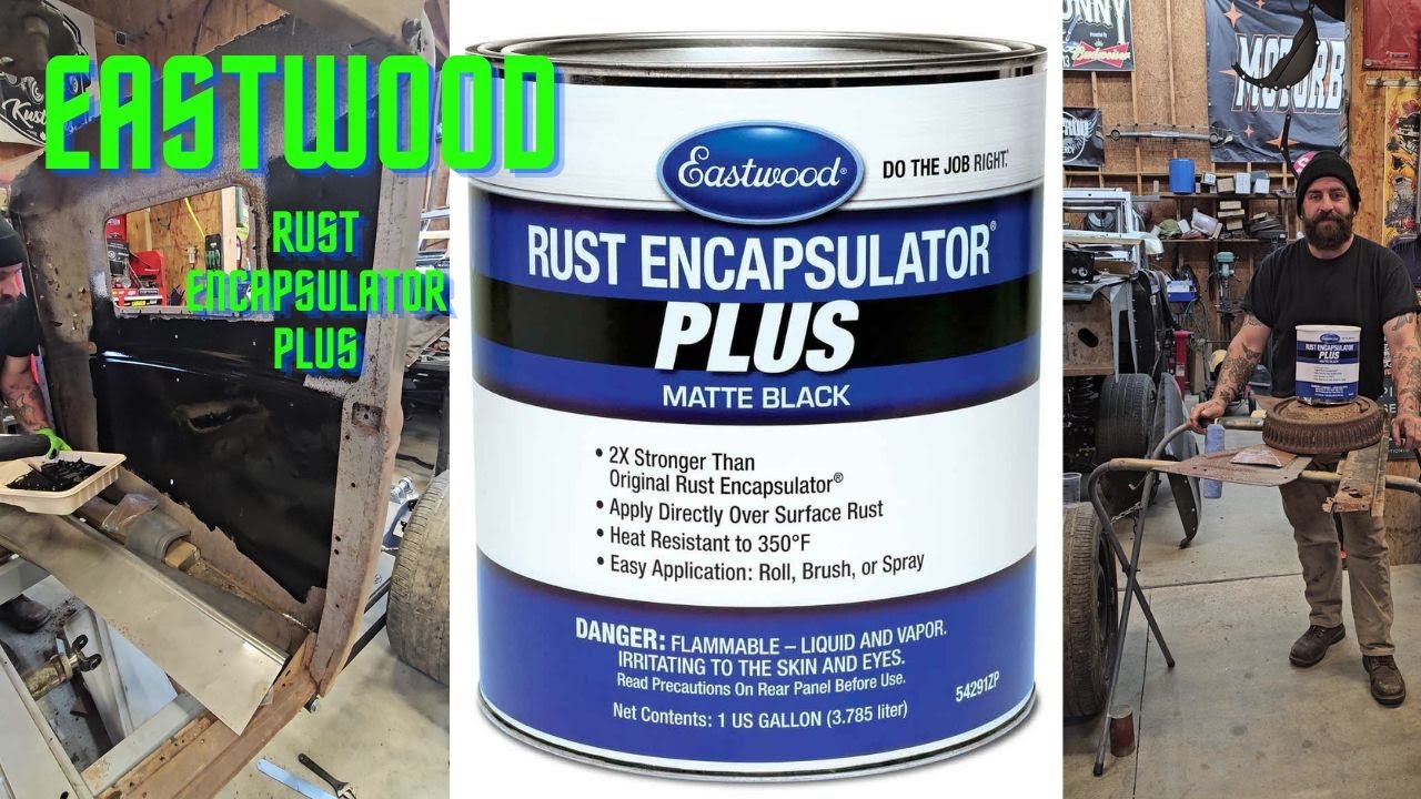 Using Eastwood Rust Encapsulator on my Truck Frame 