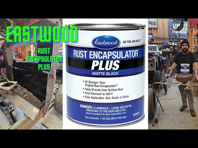  Eastwood Matte Black Rust Encapsulator Plus